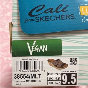 Skechers Cali Women's Multi-Color Vegan Sandals
